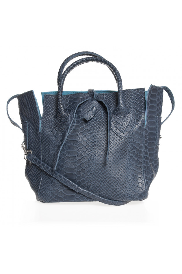 Let&Her ltd Tasche in Jeansblau