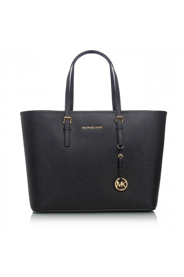 Michael Kors Tasche JET SET TRAVEL in Schwarz