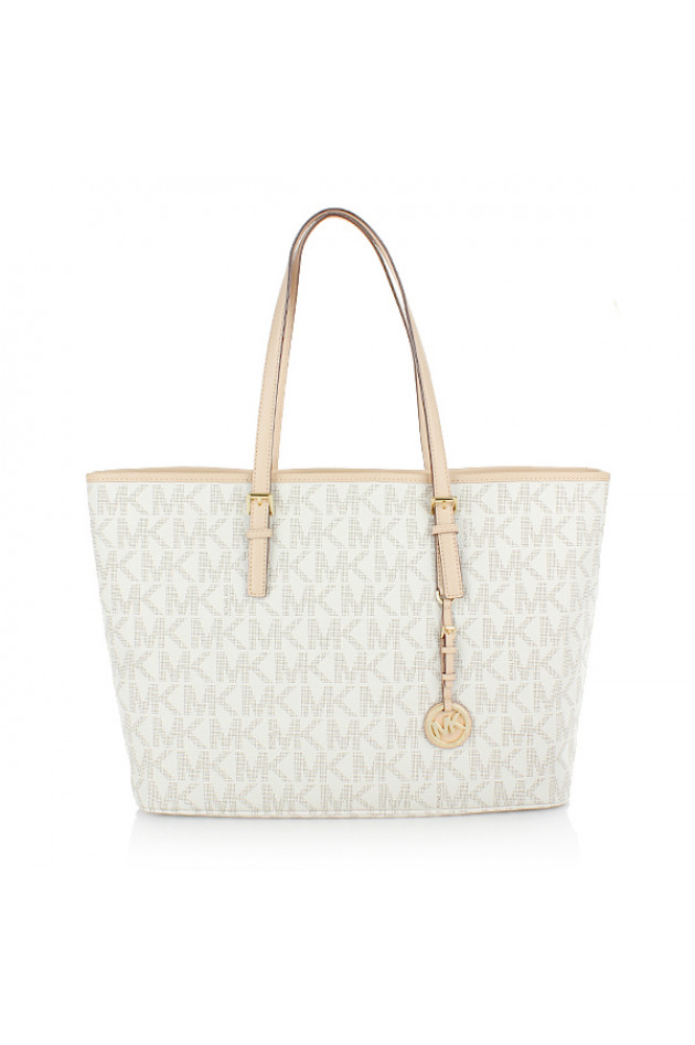 Michael Kors Tasche JET SET TRAVEL in Vanilla