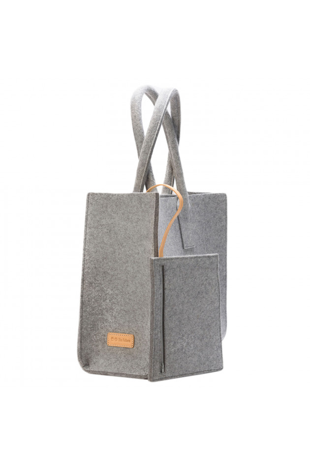 The Felters Shopper in Grau