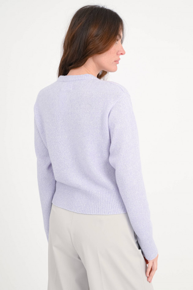 The Hug Strickweste aus Cashmere-Seide in Flieder