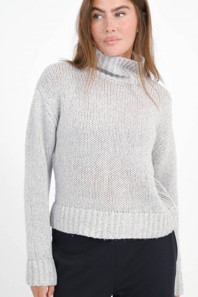 The Hug Cashmix Pullover in Hellgrau
