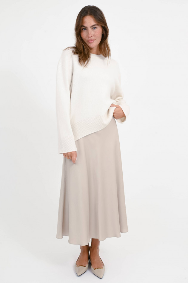 The Hug Pullover aus Woll-Cashmere-Mix in Natur