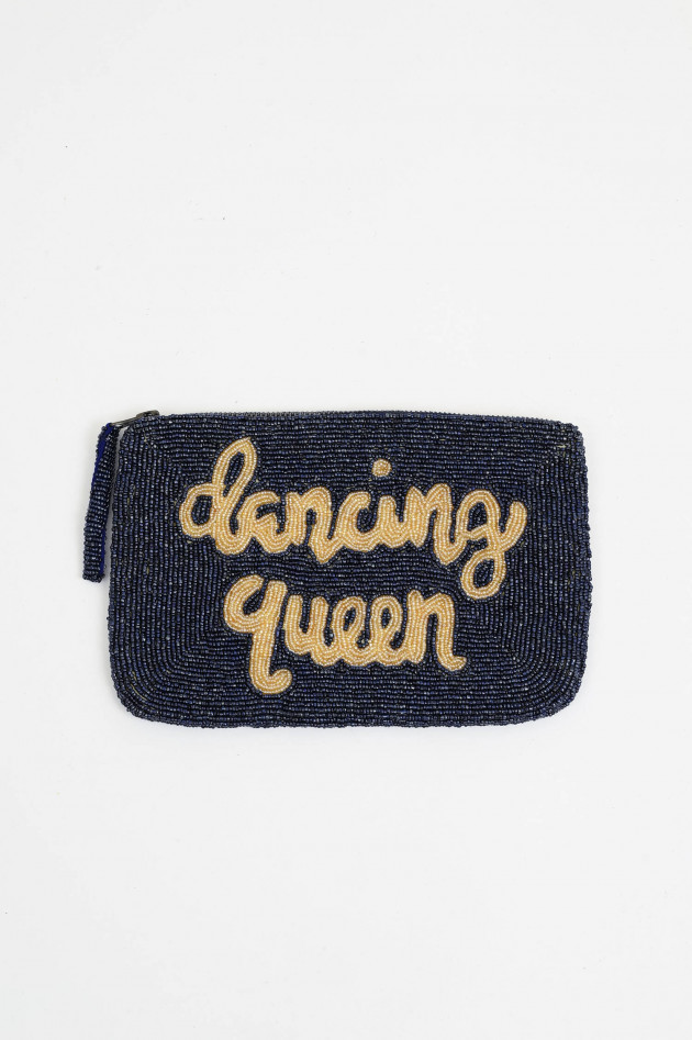 The Jacksons Perlen-Clutch DANCING QUEEN in Navy/Gold