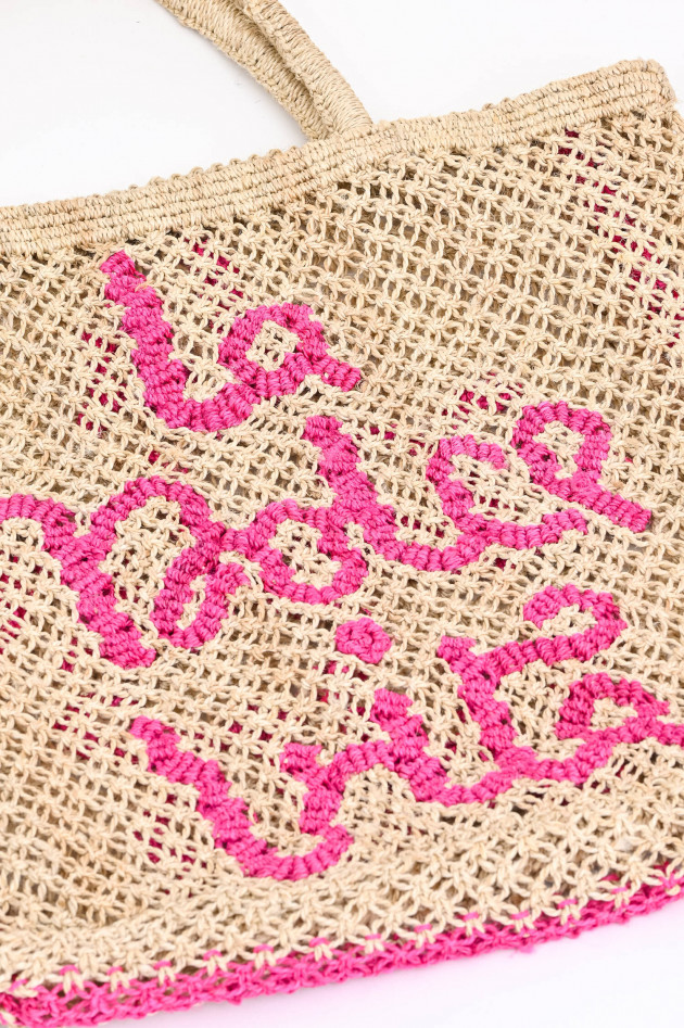The Jacksons Jute-Tasche LA DOLCE VITA in Natur/Pink