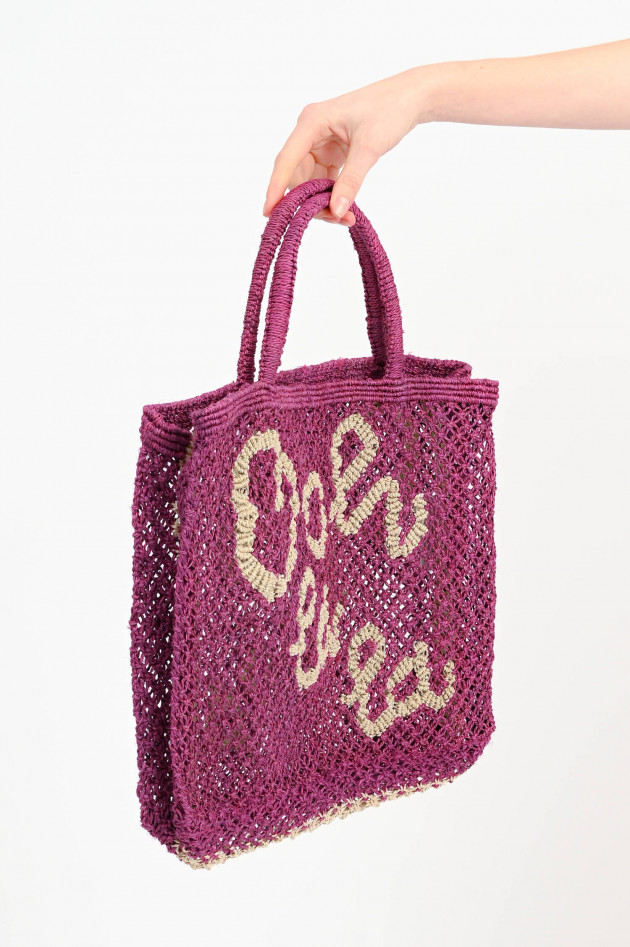 The Jacksons Jute-Shopper OH LA LA in Lila