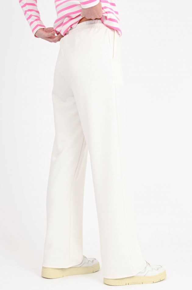 The Shirt Projekt Munich Sweatpants HAPPY in Creme