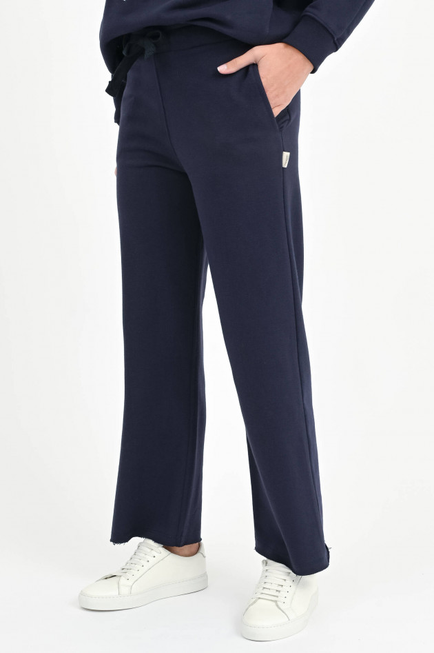 The Shirt Projekt Munich Sweatpants mit weitem Bein in Navy