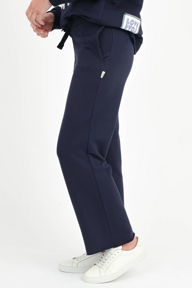The Shirt Projekt Munich Sweatpants mit weitem Bein in Navy