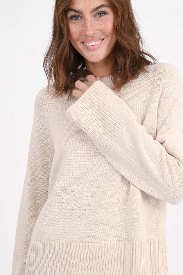 The Shirt Projekt Munich Rundhals-Pullover in Nude