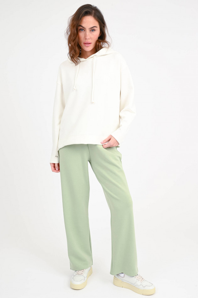 The Shirt Projekt Munich Hoodie HAPPY in Creme