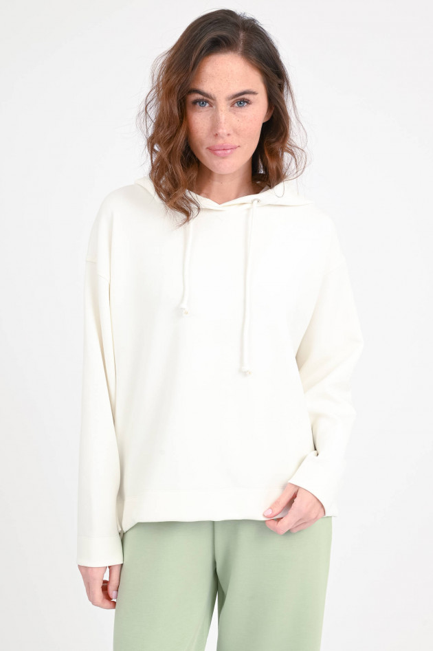 The Shirt Projekt Munich Hoodie HAPPY in Creme