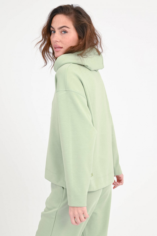 The Shirt Projekt Munich Hoodie HAPPY in Matcha