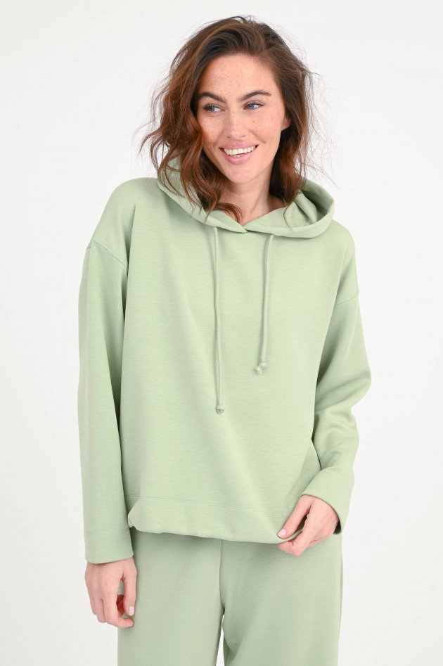 The Shirt Projekt Munich Hoodie HAPPY in Matcha