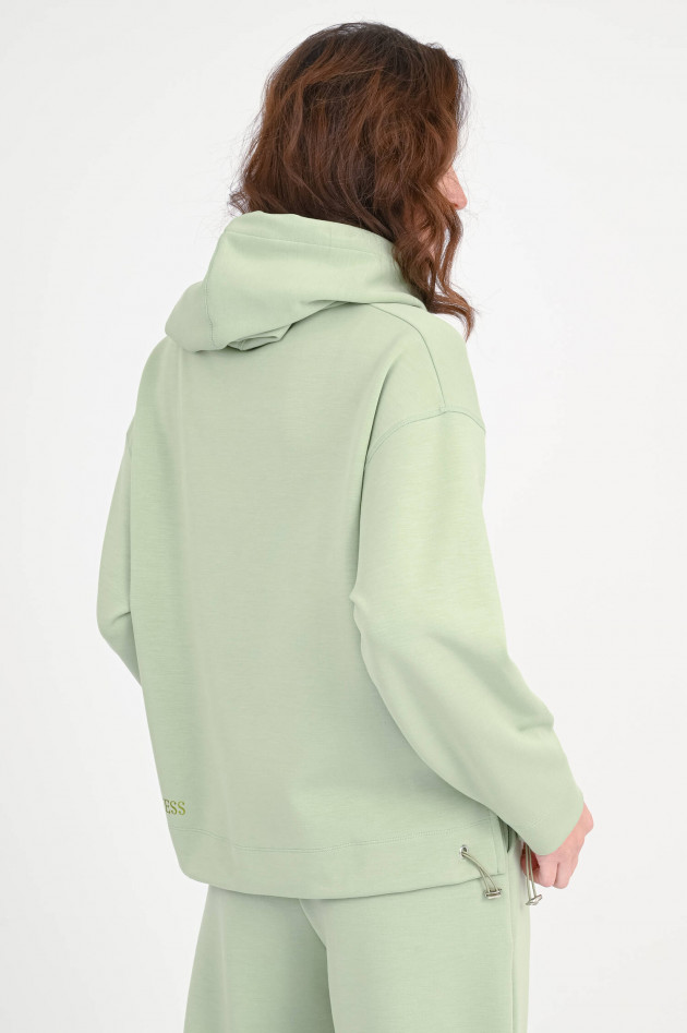 The Shirt Projekt Munich Hoodie HAPPY in Matcha