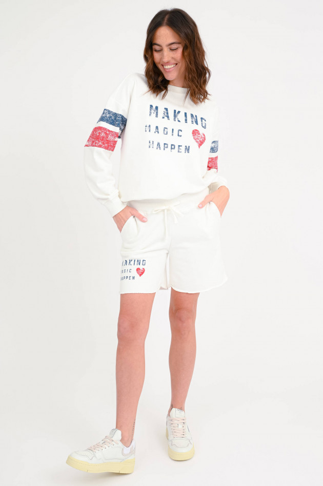 The Shirt Projekt Munich Shorts MAKING MAGIC HAPPEN in Weiß
