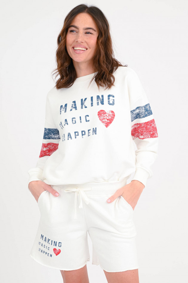 The Shirt Projekt Munich Shorts MAKING MAGIC HAPPEN in Weiß