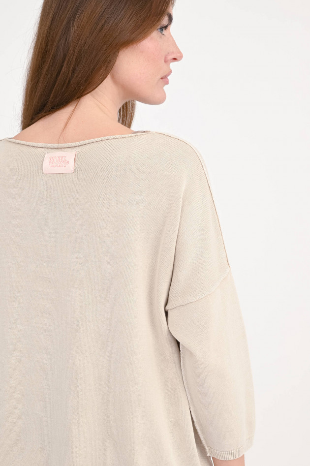 The Shirt Projekt Munich Shirt mit 3/4 Arm in Beige