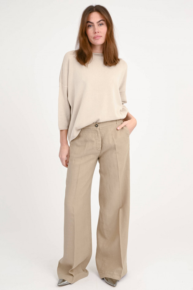 The Shirt Projekt Munich Shirt mit 3/4 Arm in Beige