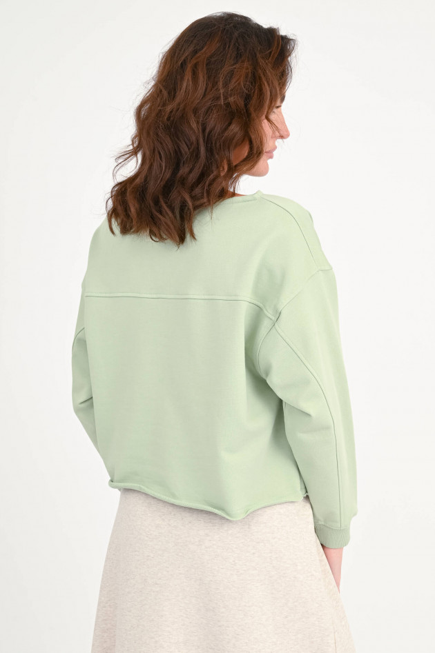 The Shirt Projekt Munich Sweatshirt SUMMER LOVE in Matcha