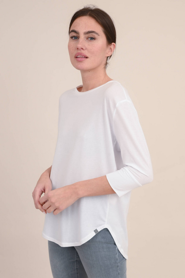 The Shirt Projekt Munich Shirt mit 3/4-Arm in Weiß