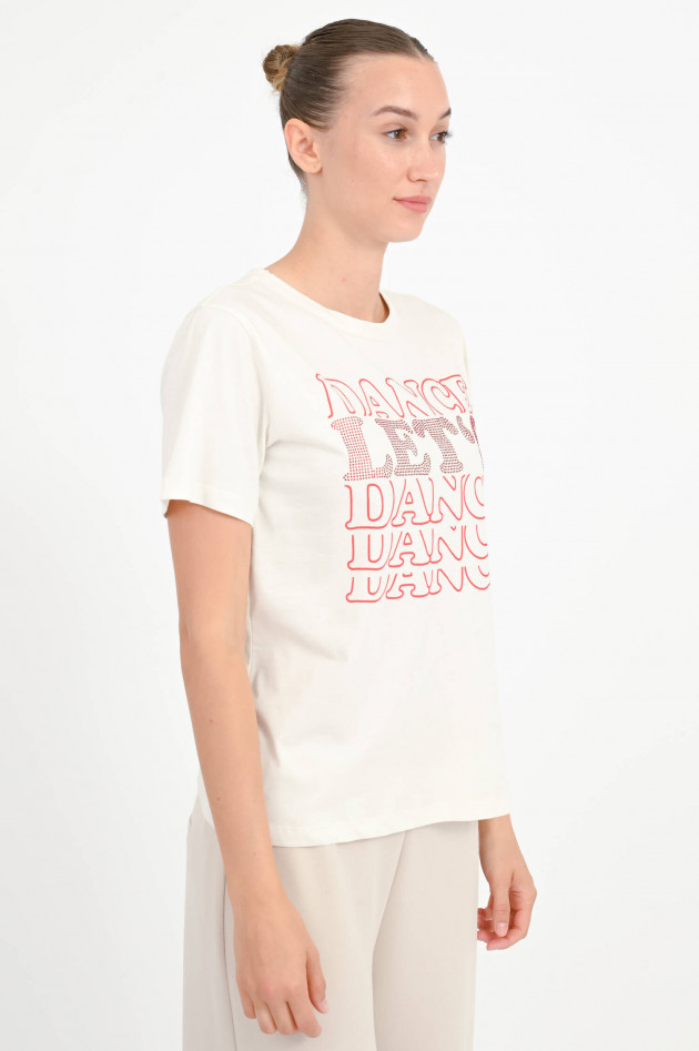 The Shirt Projekt Munich T-Shirt DANCE in Natur/Rot