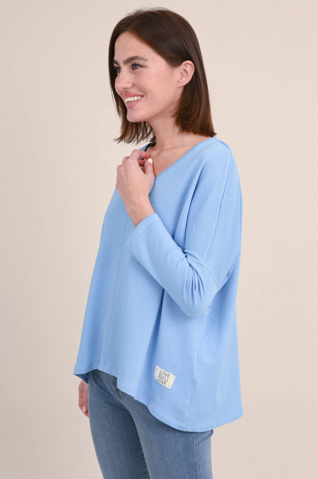 The Shirt Projekt Munich Langarm-Shirt in Hellblau