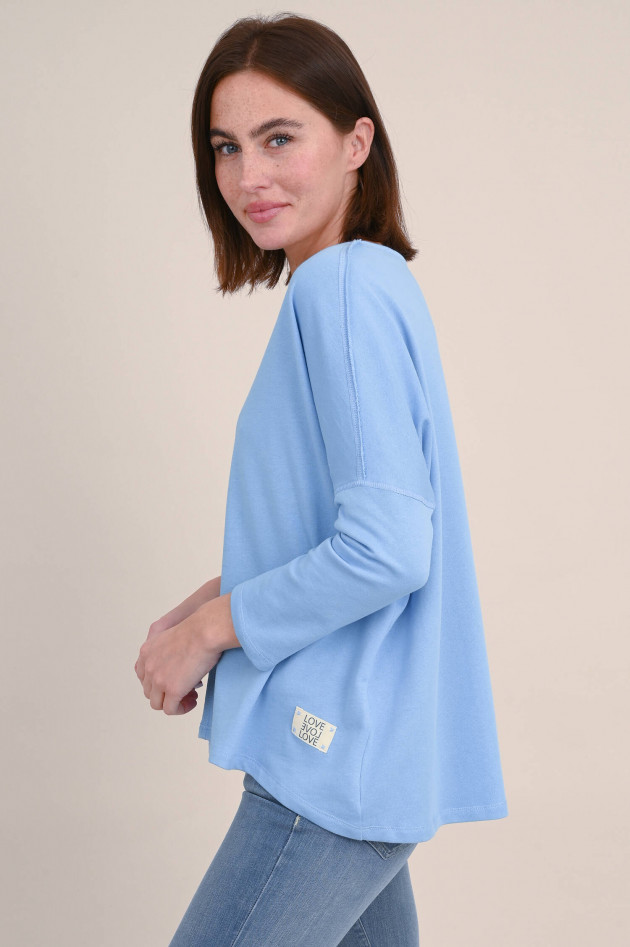 The Shirt Projekt Munich Langarm-Shirt in Hellblau