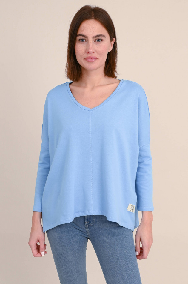 The Shirt Projekt Munich Langarm-Shirt in Hellblau