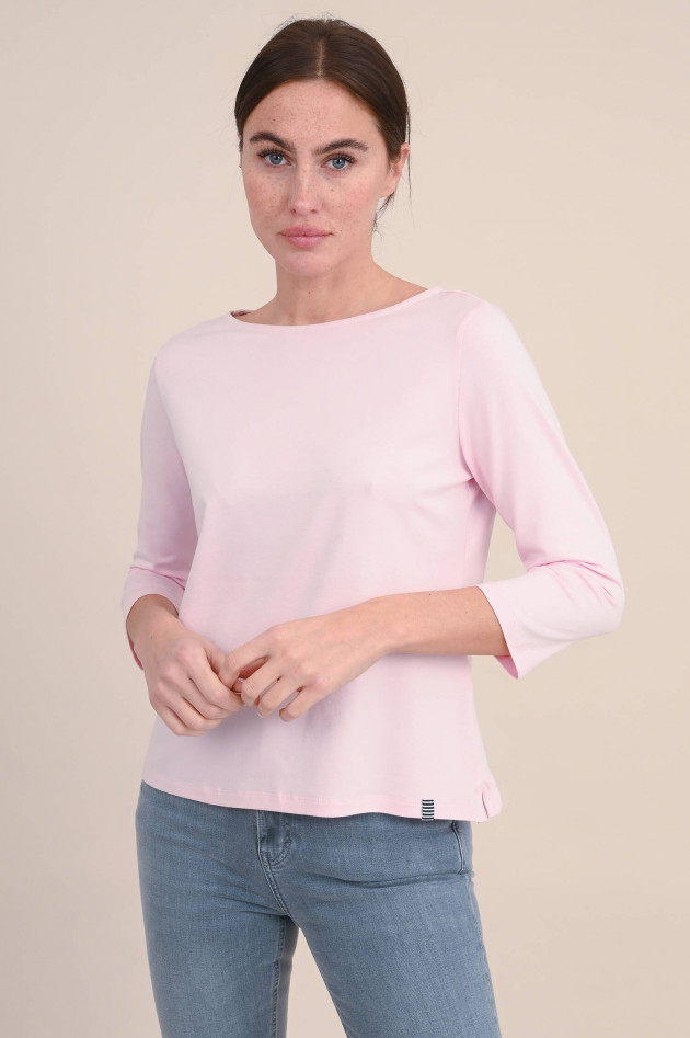 The Shirt Projekt Munich Shirt mit 3/4-Arm in zartem Rosa