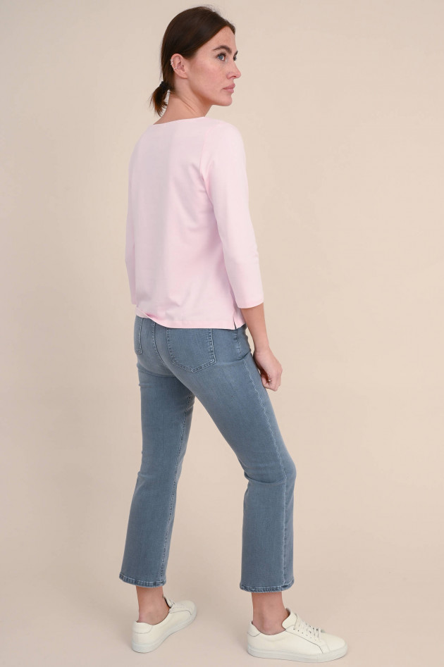 The Shirt Projekt Munich Shirt mit 3/4-Arm in zartem Rosa