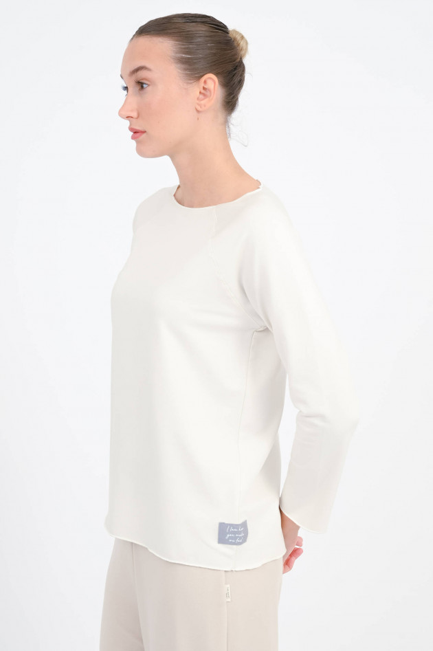 The Shirt Projekt Munich Langarmshirt in Creme