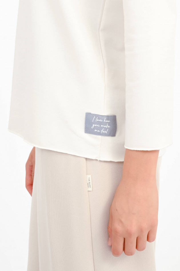 The Shirt Projekt Munich Langarmshirt in Creme