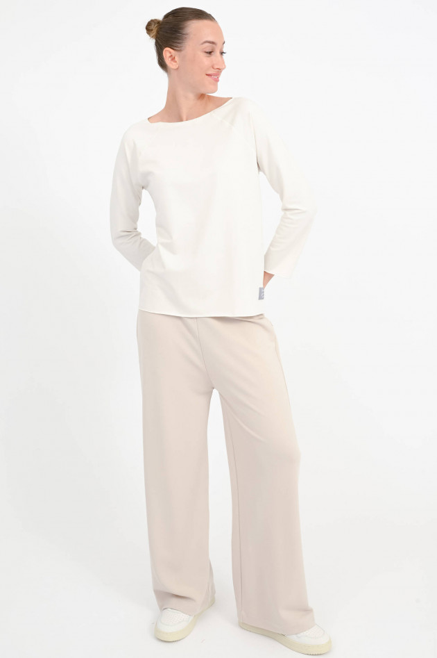The Shirt Projekt Munich Langarmshirt in Creme