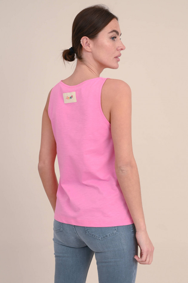 The Shirt Projekt Munich Tank Top aus Baumwolle in Pink