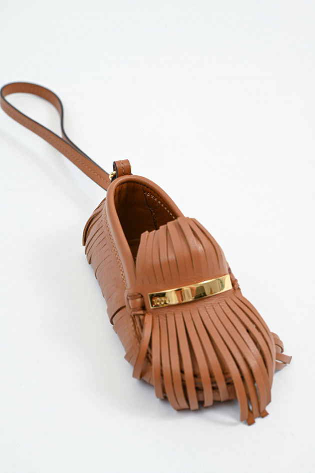 Tod's Bag-Charm in Camel