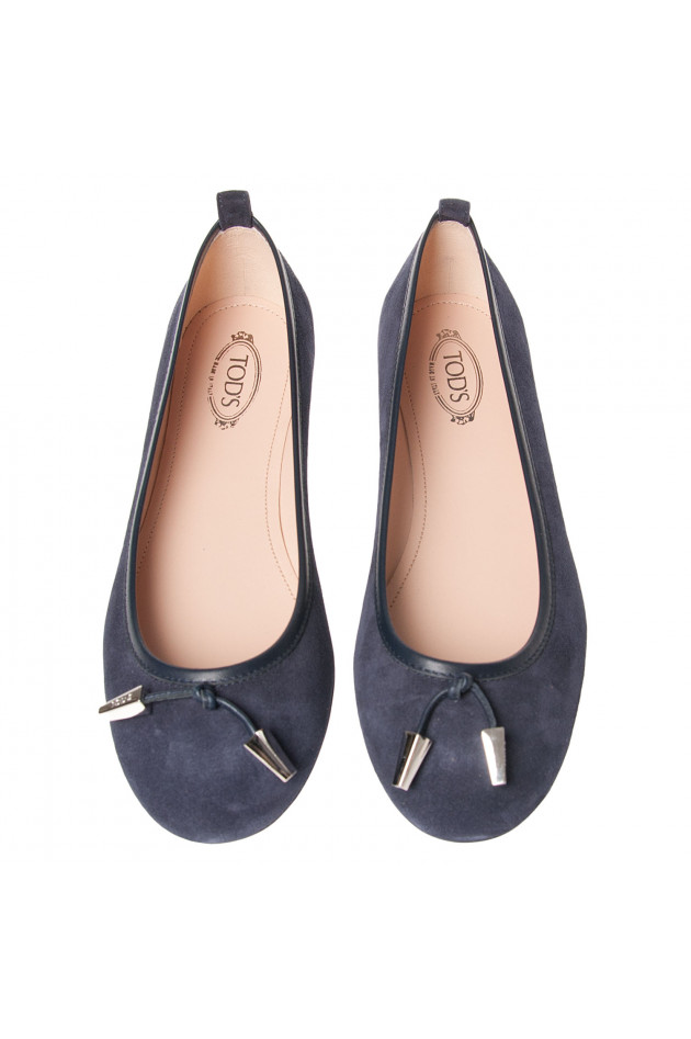 Tod's Ballerina in Navy