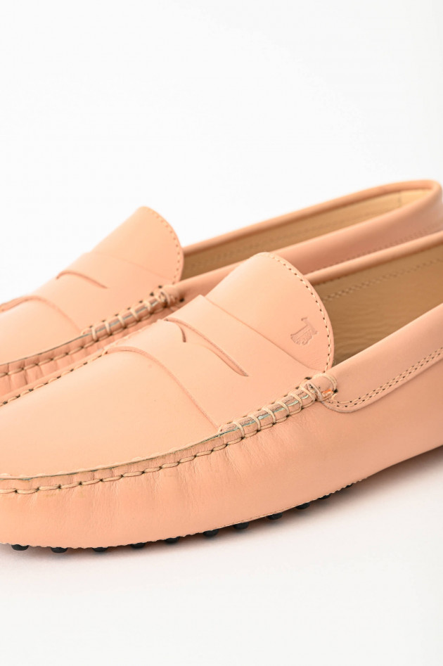 Tod's Loafer Glattleder in Rosé