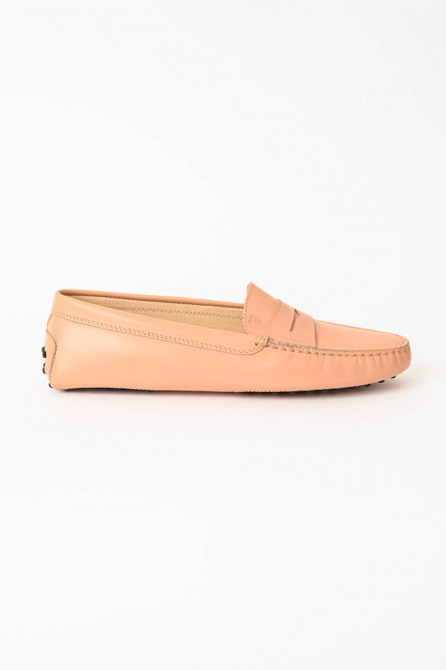 Tod's Loafer Glattleder in Rosé