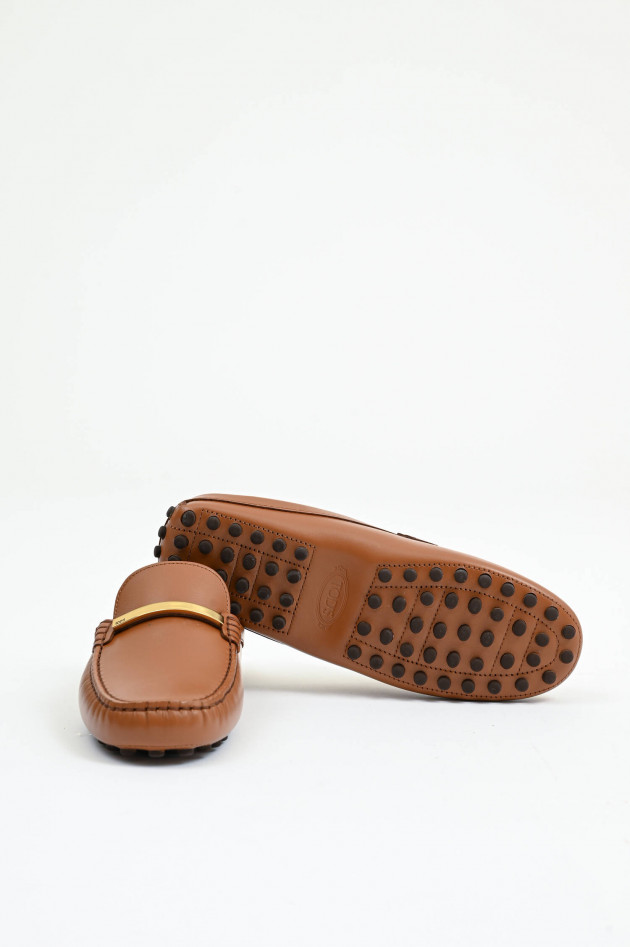 Tod's Mules mit Penny-Steg in Braun