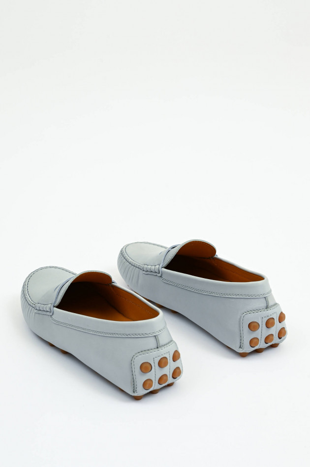 Tod's Mokkasin in Graublau