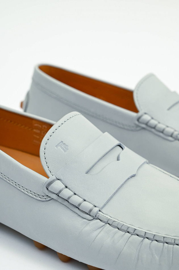 Tod's Mokkasin in Graublau