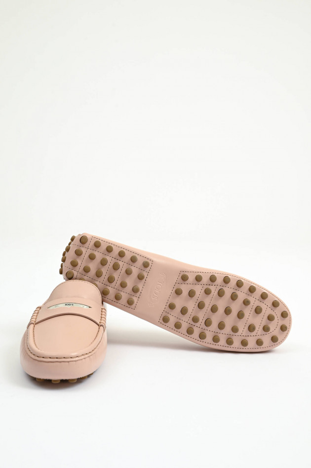 Tod's Mokassin in Rosa Kiss
