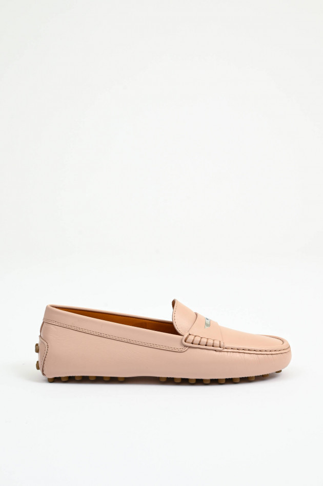 Tod's Mokassin in Rosa Kiss