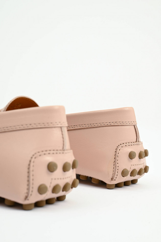 Tod's Mokassin in Rosa Kiss