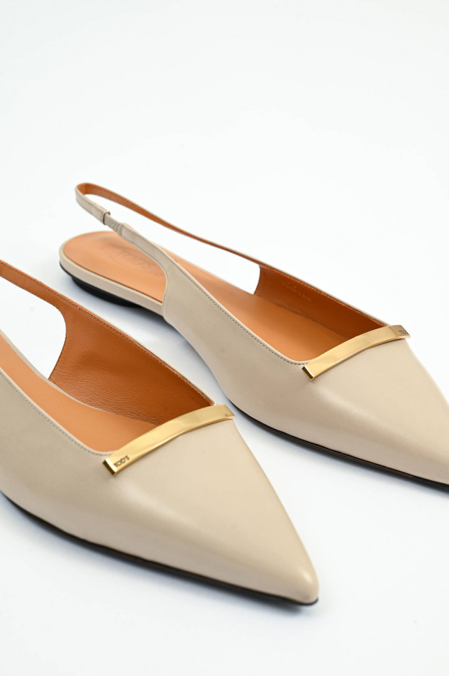 Tod's Sling-Back mit Metall-Detail Mastice