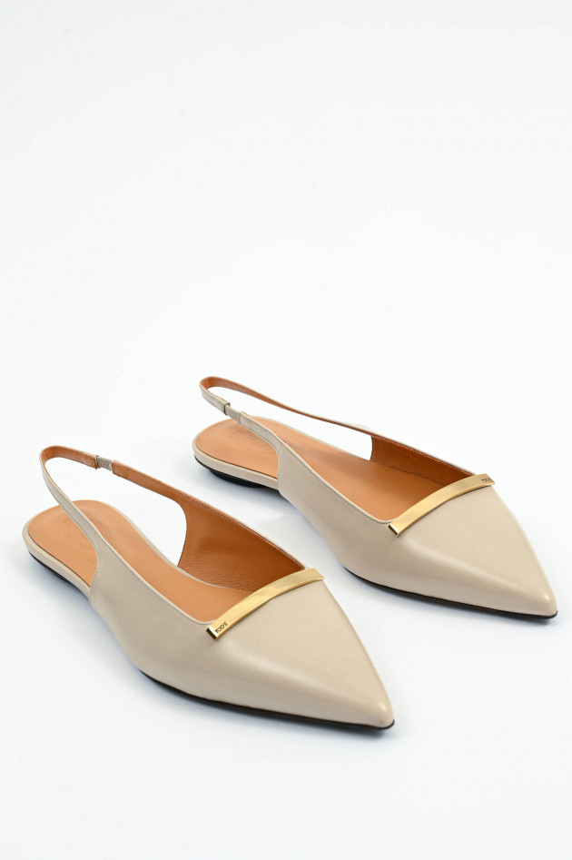 Tod's Sling-Back mit Metall-Detail Mastice
