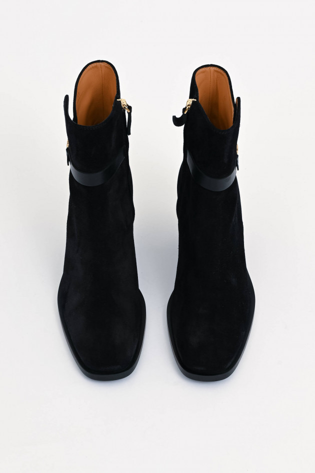 Tod's Stiefelette mit Logo-Detail in Schwarz
