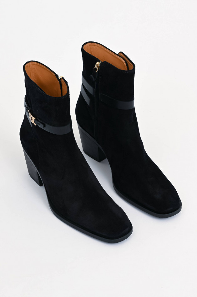 Tod's Stiefelette mit Logo-Detail in Schwarz