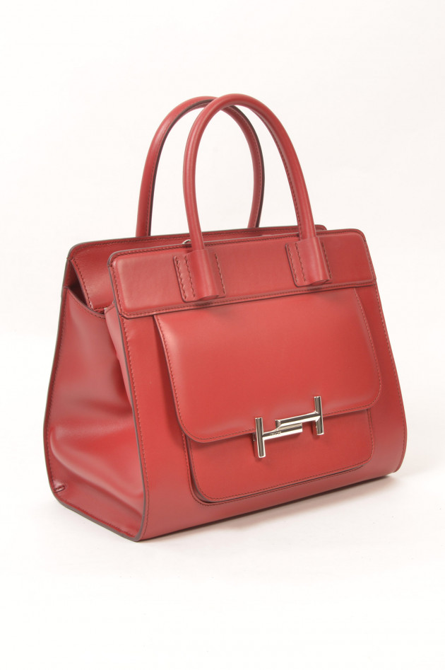 Tod's Shopper Double T in Rot